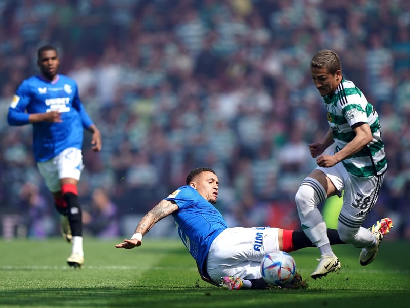 There are often fears about the Rangers captain when up against Daizen Maeda and while there were a couple of hairy moments, the right-back largely got the better of him. However, he was a limited force in attack, which is unusual for a defender who loves to roam forward. 6