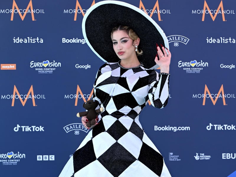 One of the renowned 'Big Five' entries that progress straight to the Eurovision Song Contest final, France's La Zarra is another who has rocketed up in the odds with bookmakers. She is at 13/2 with Skybet and 7/1 with Paddy Power to win. Picture: Anthony Devlin/Getty Images