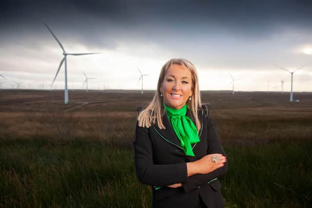The Halo concept was established 'to set the standard for low-carbon energy sites across the UK... powered by renewable energy,' she also states. Picture: contributed.