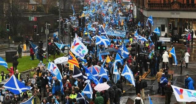Nationalists want a repeat of the 2014 referendum in Scotland