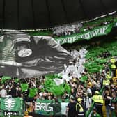 Celtic fan group, The Green Brigade, are planning a full stadium tifo to mark the club's impending title win. (Photo by Rob Casey / SNS Group)