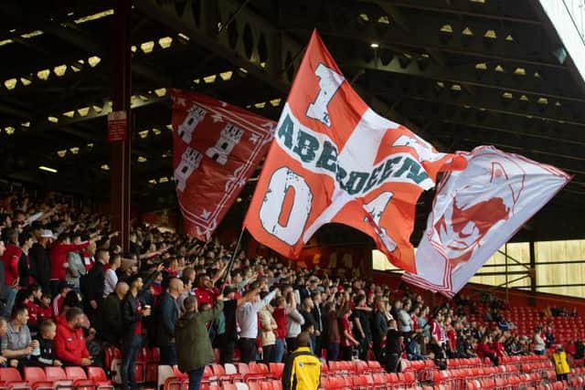 Pittodrie will be packed for the visit of FK Qarabag. (Photo by Ross Parker / SNS Group)