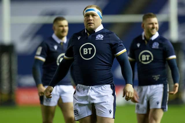 In the absence of the suspended Zander Fagerson, WP Nel will be Scotland's tighthead prop against Ireland. Picture: Craig Williamson/SNS