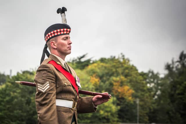 Sgt Barry McIntosh in Soldier