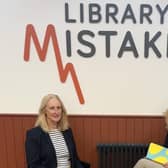 Leonie Griffin and Catriona Scott at the Library of Mistakes in Edinburgh: Picture: Library of Mistakes