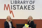 Leonie Griffin and Catriona Scott at the Library of Mistakes in Edinburgh: Picture: Library of Mistakes