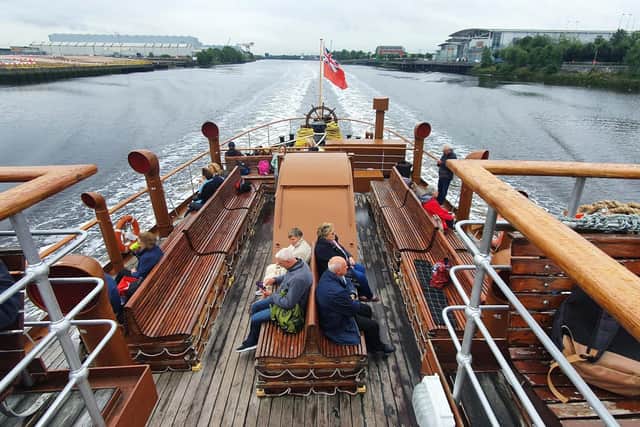 Waverley has been taking passengers "doon the watter" on the Clyde for 75 years. Picture: John Devlin