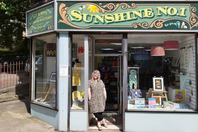Suzi Nicol, owner of Sunshine Number 1 in Glasgow, who will be participating in Small Business Saturday on December 7.