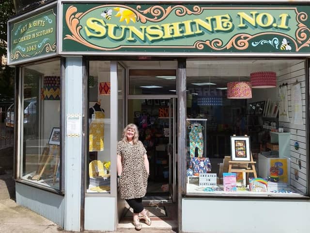 Suzi Nicol, owner of Sunshine Number 1 in Glasgow, who will be participating in Small Business Saturday on December 7.