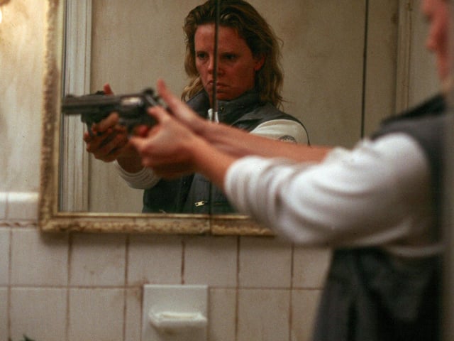 Monster focuses on serial killer Aileen Wuornos, a former street prostitute who murdered seven of her male clients between 1989 and 1990 and was placed on death row.