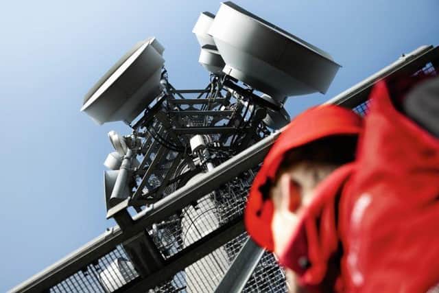 The 5G 'revolution' could help transform businesses across many ­sectors, according to the report (file image). Picture: Vodafone.