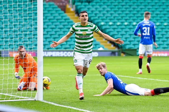 Mohamed Elyounoussi scored for Celtic against Rangers last time out.
