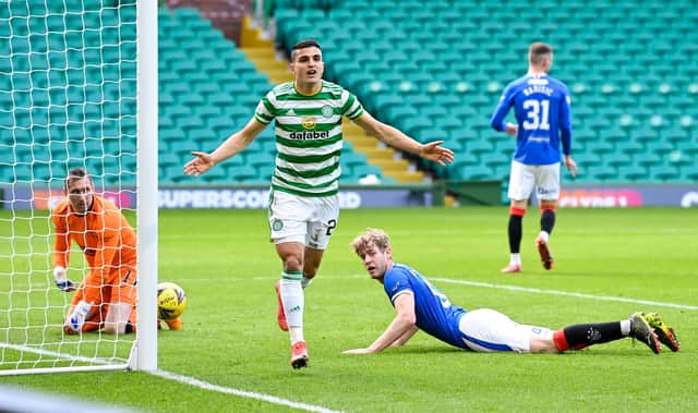 Mohamed Elyounoussi scored for Celtic against Rangers last time out.