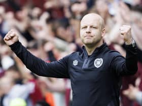 Steven Naismith remains the frontrunner to become the permanent Hearts manager despite the club holding talks with Marti Cifuentes. (Photo by Mark Scates / SNS Group)