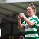 Natasha Flint netted a double for Celtic in a 2-1 victory over Rangers in the SWPL. (Photo by Ewan Bootman / SNS Group)