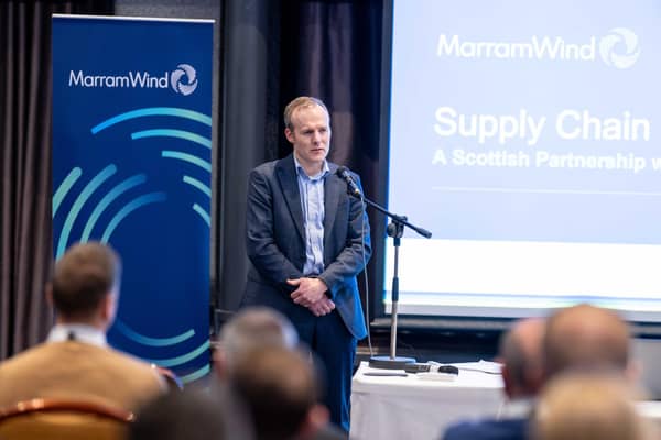 ​Richard Eakin, MarramWind Project Director welcomes guests.