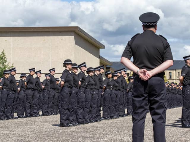 New recruits to Police Scotland swear an oath 'to do their duty with fairness, integrity, diligence and impartiality' (Picture: Robert Perry/PA)