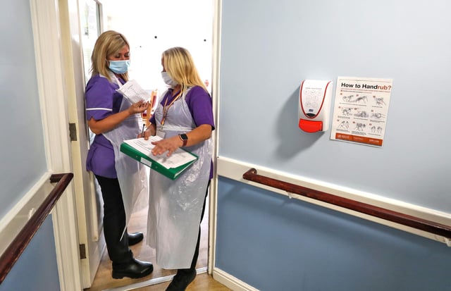 Scotland's ageing population will mean greater demand for care home staff but fewer young people to do the work (Picture: Peter Byrne/PA)