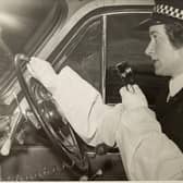 In 1956, Mary challenged her male superiors on outdated conventions to become the first female officer in Scotland to drive police vehicles. Picture: Police Scotland