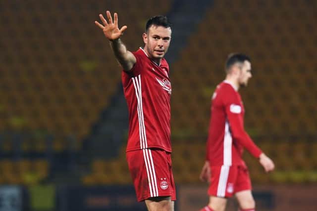 Aberdeen's Andrew Considine is in the Scotland squad looking for his first cap (Photo by Craig Foy / SNS Group)