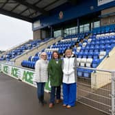 Henrietta MacEwen CEO Sleepout, Leona McDermid, Chief Executive Aberdeen Foyer and Donna Hutchison, CEO of Aberdeen Cyrenians