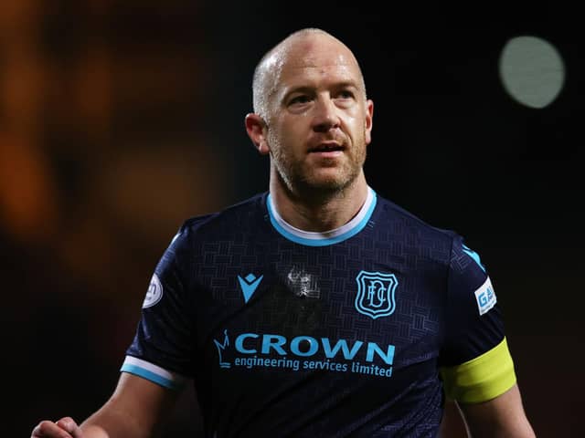 Dundee captain Charlie Adam will trigger a contract extension if he plays against St Mirren tonight.  (Photo by Craig Williamson / SNS Group)