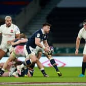 Ali Price in action against England during Scotland's 11-6 win at Twickenham. Picture: David Rogers/Getty Images