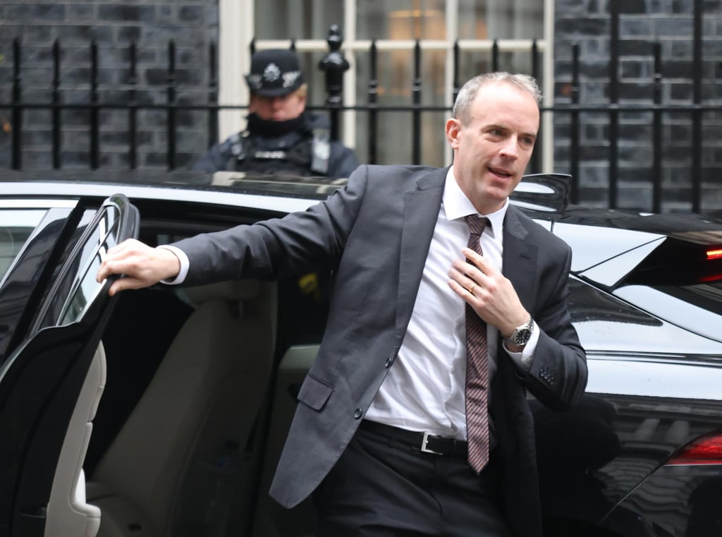 Dominic Raab says Downing Street Christmas party would clearly break the rules if it happened