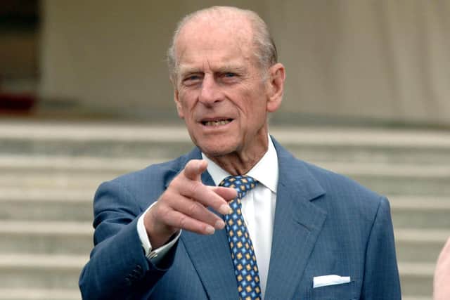 The Duke of Edinburgh.