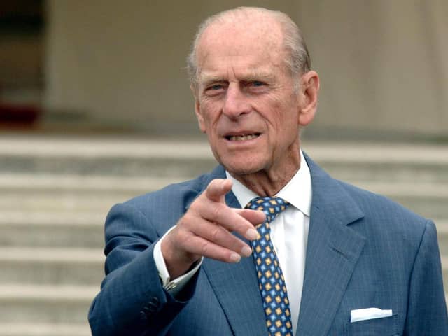 The Duke of Edinburgh.