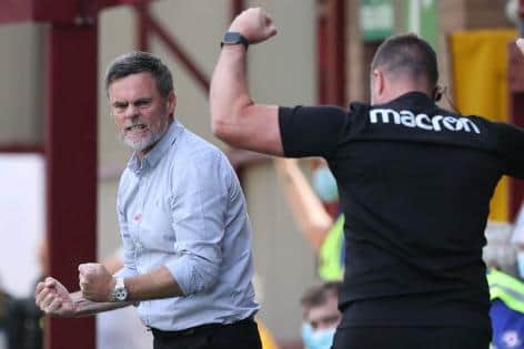 There is much to celebrate in Motherwell at the moment. (Photo by Craig Williamson / SNS Group)