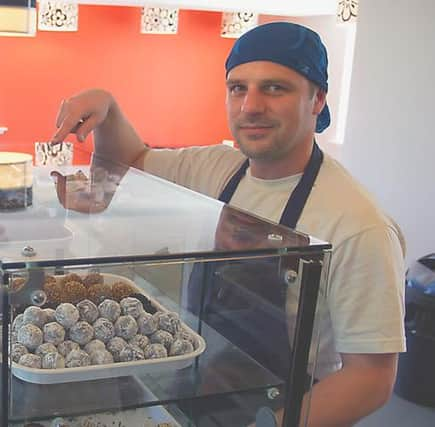 Chocolatier James Findlay's nearest bank is over 70 miles away.