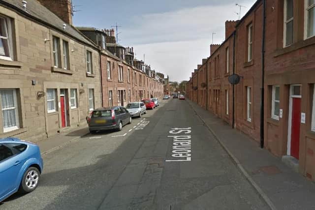 The serious assault happened around 6.55pm on Monday, 22 March on Leonard Street, Abroath (Photo: Google Maps).