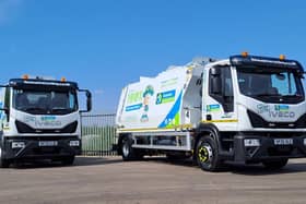 Keenan Recycling CNG trucks