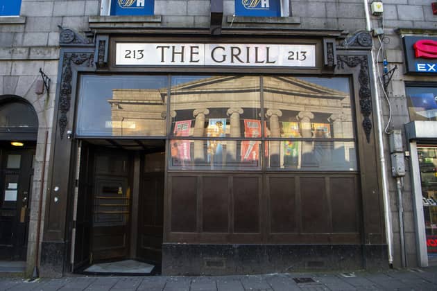 The Grill bar has been a fixture of Union Street in Aberdeen since 1870. Picture: Lisa Ferguson