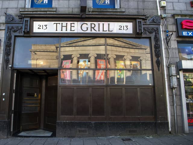 The Grill bar has been a fixture of Union Street in Aberdeen since 1870. Picture: Lisa Ferguson