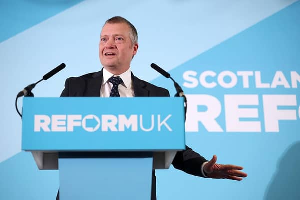 Reform UK MSP for Central Scotland Graham Simpson wants a mechanism allowing voters to get rid of members outside of election time (Picture: Jeff J Mitchell/Getty Images)