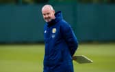 Scotland manager Steve Clarke during a Scotland training session at the Oriam on October 10, 2020. (Photo by Ross Parker / SNS Group)