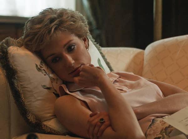 Photo issued by Netflix of Elizabeth Debicki as Diana, Princess of Wales appearing in the fifth season of the streaming website's show, The Crown.Issue date: Tuesday August 17, 2021.