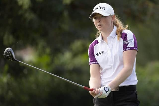 Louise Duncan successfully came through the Ladies European Tour Qualifying School at La Manga in Spain last month. Picture: Tristan Jones