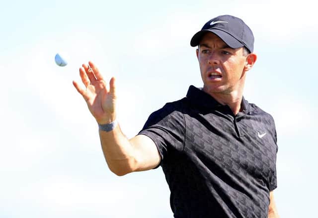 Rory McIlroy during the first round of the Hero World Challenge at Albany Golf Club in the Bahamas. Picture: Mike Ehrmann/Getty Images.