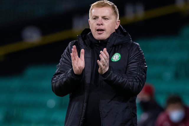 Celtic manager Neil Lennon believes his team were "markedly better" despite then loss to Milan than in their derby defeat (Photo by Craig Williamson / SNS Group)