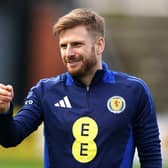 Scotland's Stuart Armstrong, who faces a race against time to be fit for Euro 2024.