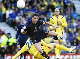 Scotland captain Barry Ferguson rides a challenge the last time we played Ukraine in 2007. A far greater one faces un on Wednesday