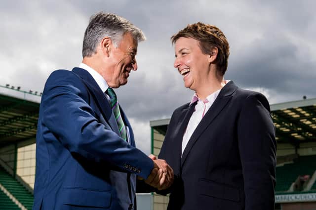 Hibs chairman Ron Gordon is in the process of identifying and recruting a new chief executive following Leeann Dempster's departure.