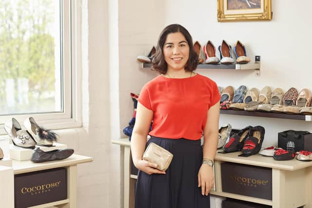 Janan Leo founded Cocorose London, a sustainable women's footwear brand.