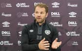 Hearts manager Robbie Neilson is preparing his team to face Celtic.