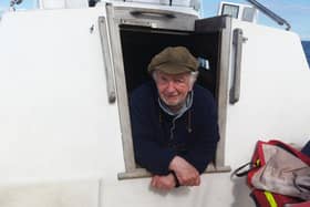 Norman Chalmers was a keen sailor who would play his music on boats (Picture: Glen's Pals)