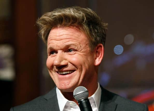 Chef Gordon Ramsay is always an entertaining interviewee.