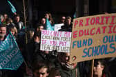 Teachers have completed the final action from a rolling 16 days of strikes. Picture: Jon Rigby
